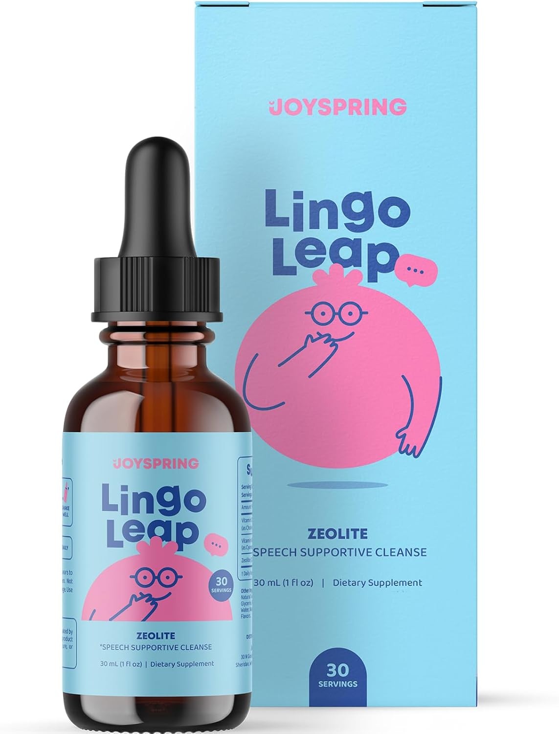 Ginkgo Biloba Extract - Lingo Leap Drops - Suporte de