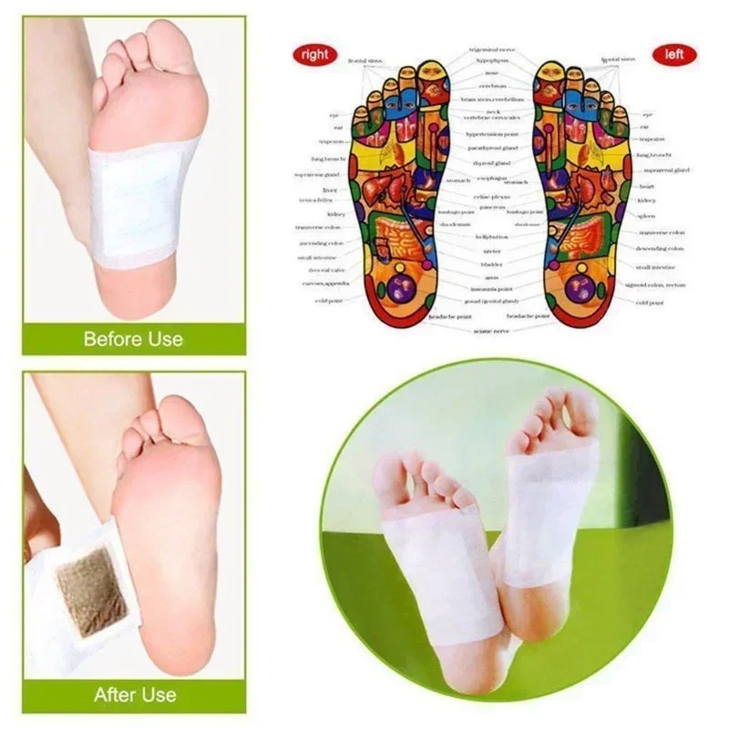 Herbal Wellness Spa - Tuhopeta Korea Kinoki Almofadas de Ervas