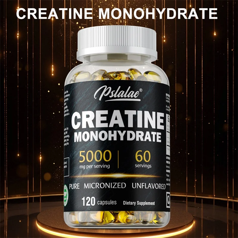 Ginkgo Biloba Extract - Cápsula de monohidrata de creatina –