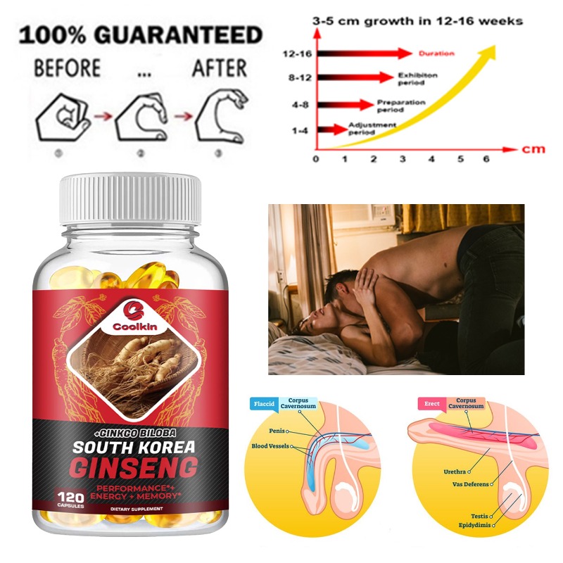 Ginkgo Biloba Extract - Ginseng Panax Vermelho Coreano Vegan com