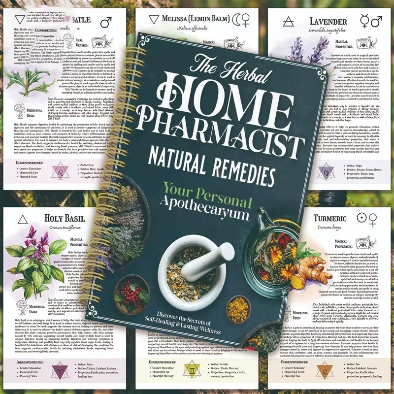 Herbal Holistic Wellness - O Farmacêutico Herbal Doméstico: Livro de