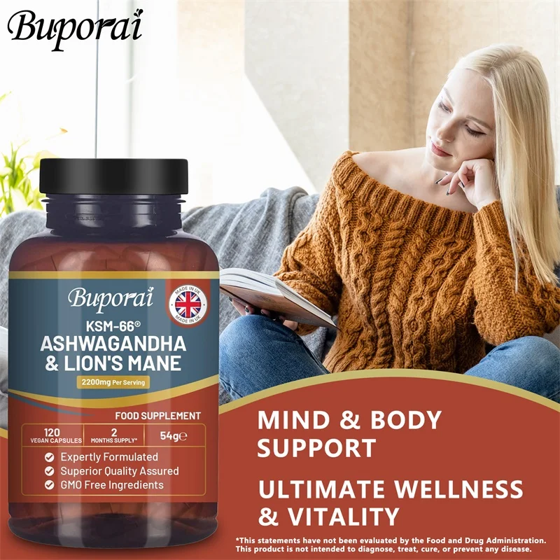 Ashwagandha e Lion's Mane - Al - Ginkgo Biloba Extract avaliação e preço