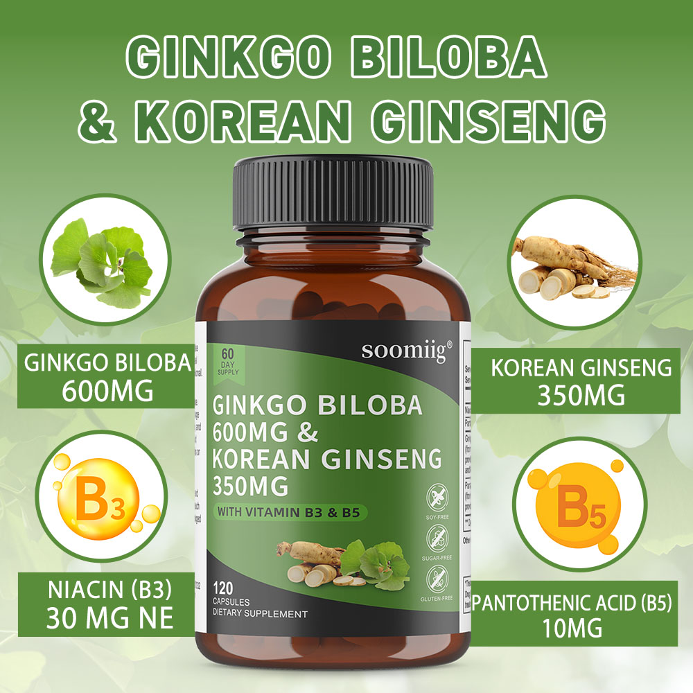 Cápsulas de Ginkgo Biloba e Gi - Ginkgo Biloba Extract avaliação e preço