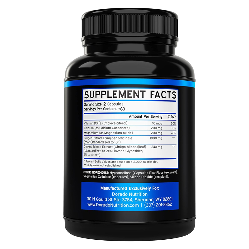Cápsulas de alívio de vertigem - Ginkgo Biloba Extract avaliação e preço