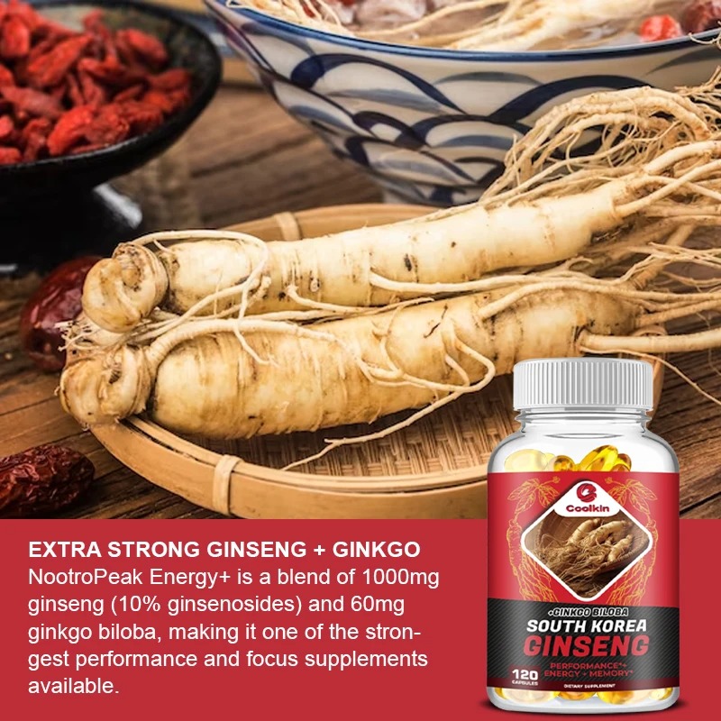 Ginseng Panax Vermelho Coreano - Ginkgo Biloba Extract avaliação e preço