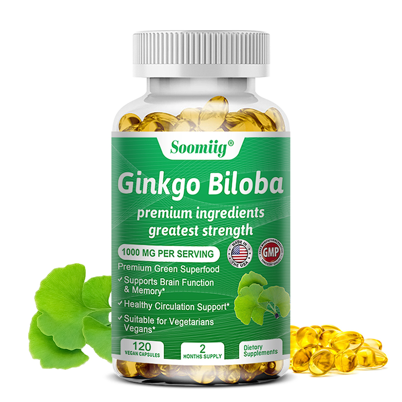 Cápsulas Ginko Biloba - Suplem - Ginkgo Biloba Extract avaliação e preço